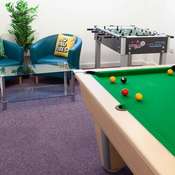 college students can enjoy games near bangor university student accommodation